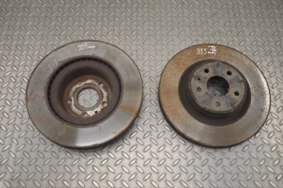 Set disc de fr&amp;acirc;nă față TESLA MODEL S 2017 OEM: 355MM 21741317 foto