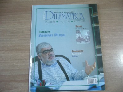 Dilemateca - Anul II nr. 8 - Ianuarie 2007 foto