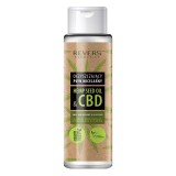 Apă micelara demachianta cu ulei natural de c&acirc;nepă cu CBD, 100% vegan, Revers, 400 ml