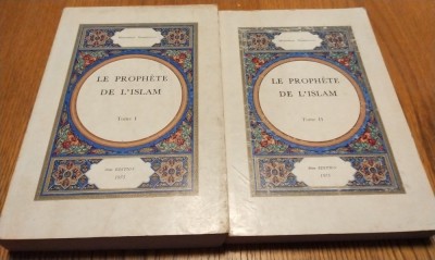 LE PROPHETE DE L`ISLAM - 2 Vol. - Muhammad Hamidullah - Beyrouth, 1975 foto