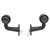 SET Lampi gabarit laterale LED rosu-alb fumuriu 12V-24V Breckner Germany