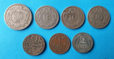 Moneda veche Austria Lot x 7 piese - valori diferite ( 1894 - 1943 )