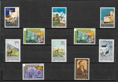 C3203 - lot Lichtenstein nestampilat MNH foto