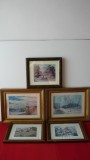 RAMA TABLOU LOT 5 BUC., Lemn, Dreptunghiular