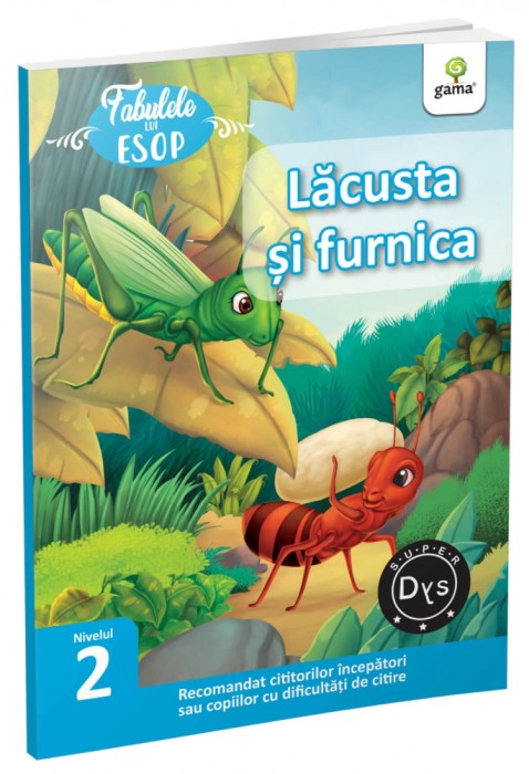 Lacusta Si Furnica, Esop - Editura Gama