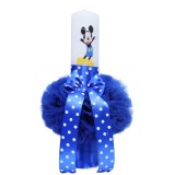 Cumpara ieftin Lumanare Botez cu Mickey Mouse Albastru - LB46