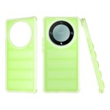 Husa Honor Magic5 Lite Techsuit Wave Shield, verde