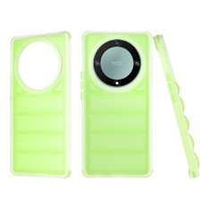 Husa Honor Magic5 Lite Techsuit Wave Shield, verde foto