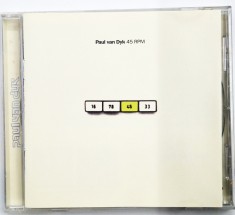 Paul van Dyk - 45 RPM _ cd _ Mute, SUA, 1998 _ electronic trance foto