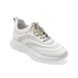 Pantofi sport GRYXX albi, 92241, din piele naturala