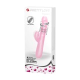 Truman - Vibrator iepuraș, roz, 23.8 cm