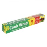 Folie Alimentară, Cook Wrap, Transparentă, Lungime 45 Metri, Lățime 45 cm, Oem