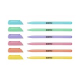 Set 50 pixuri de unica folosinta, semi gel pastel, culori diverse, Kores