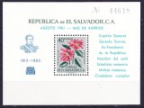 DB1 Flora Flori 1961 Salvador SS MNH