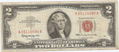 Statele Unite (SUA) 2 Dolari 1963 - (Serie Red-05114690) P-382 foto