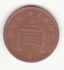 Marea Britanie 1 Penny 2000 - Elizabeth II 4th portrait; magnetic