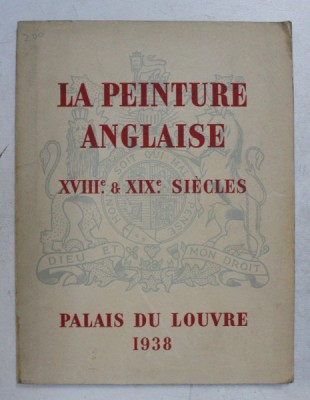 LA PEINTURE ANGLAISE ( XVIIIe. and XXIe. SIECLES ) , 1938 foto