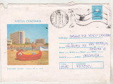 Bnk ip Intreg postal 1986 - Statiunea Saturn - Vedere de pe plaja - circulat, Dupa 1950