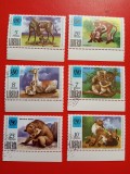 LIBERIA, FAUNA - SERIE COMPLETĂ ȘTAMPILATĂ