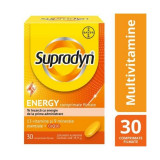 Supradyn Energy Multivitamine + Coenzima Q10, 30 comprimate, Bayer