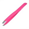 Pensetă Spr&acirc;ncene, Fucsia, V&acirc;rf Oblic, Pieptene, 9.6cm