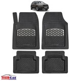 Covorase Auto TeamCar&reg; Tip Tavita Compatibile Opel Crossland X (2017&ndash;2020) - Suv, Silver, Cauciuc