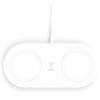 Incarcator wireless dual Belkin BOOST CHARGE Qi 15w, Alb