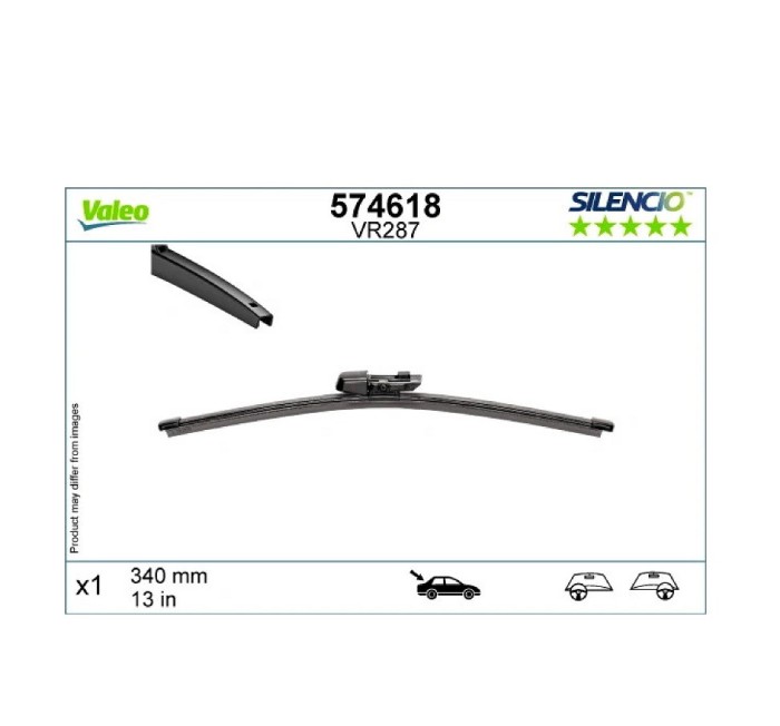 Lamela stergator Silencio Volkswagen Caddy, 11.2020-; Golf Viii, 11.2019- Combi; Multivan (T7), 10.2021-; Taigo (Cs), 11.2021-; T-Roc, 12.2021; Ford