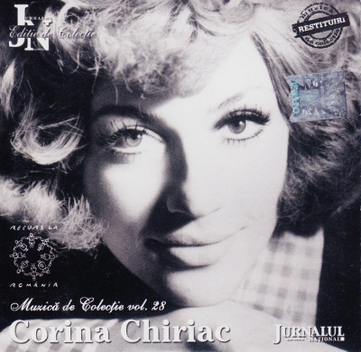 CD Pop: Corina Chiriac - Muzica de colectie ( Jurnalul National nr.28 ) foto