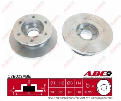 ABE C3E003ABE Disc frana foto