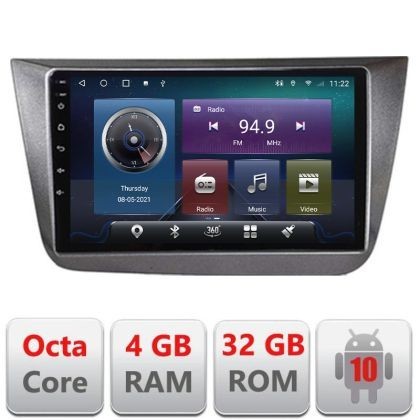 Navigatie Seat Altea 2005-2014 Android radio gps internet Octa core 4+32 Kit-altea+EDT-E409 CarStore Technology