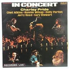 VINIL Various &amp;lrm;&amp;ndash; In Concert With Host Charley Pride DUBLU LP 2XLP VG+ foto