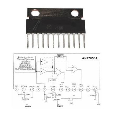 AMPLIFICATOR AUDIO 37.5W foto