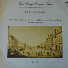 AMS - CARL PHILIPP EMANUEL BACH - BERLINER SINFONIEN (DISC VINIL, LP)