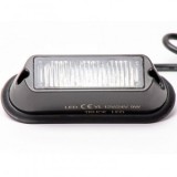 Stroboscop Profesional Auto 3 LED Galbene 3W, 12V/24V, Omologare E9, IP67, Transport Agabaritic, Zarak
