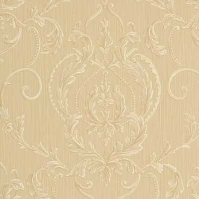 Tapet clasic, baroc, crem, auriu, dormitor,47512 foto