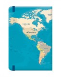 Carnet A5 - Blue Maps | I-Total