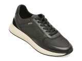 Pantofi sport BOSS negri, 8757, din material textil