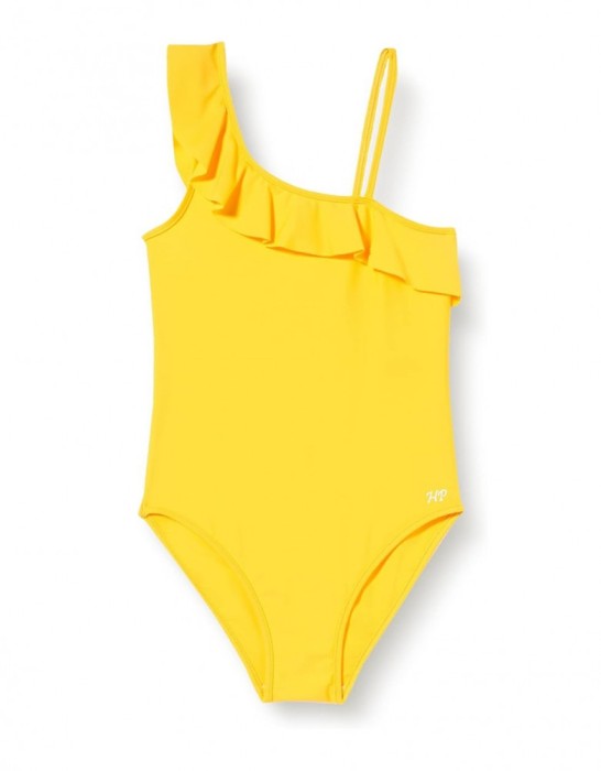 Costum de baie pentru fete Haute Pression R9054, galben, 8 ani - OUTLET