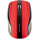 Mouse wireless Serioux Rainbow 400, USB, Rosu