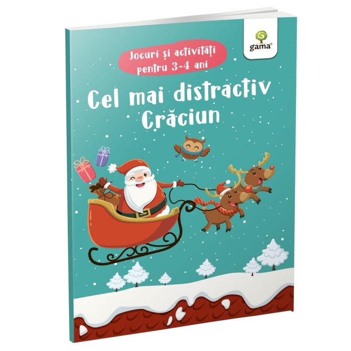 Cel mai distractiv Craciun. Jocuri si activitati pentru 3-4 ani. Activitatile mele de Craciun