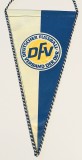 Fanion (model vechi) - Federatia de Fotbal din GERMANIA Democrata (DDR)