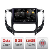 Navigatie Mitsubishi L200 2014-2020 Android 12, 2K QLED, 8GB+128GB