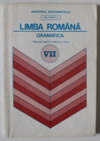 LIMBA ROMANA , GRAMATICA , MANUAL PENTRU CLASA A VII -A de ION POPESCU , 1995