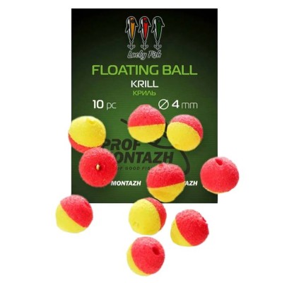 Momeala Lucky Fish Floating Ball 4mm Krill foto