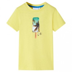 Tricou pentru copii, galben, 140 foto