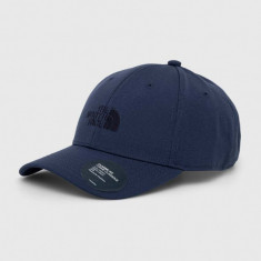 The North Face șapcă culoarea bleumarin, cu imprimeu