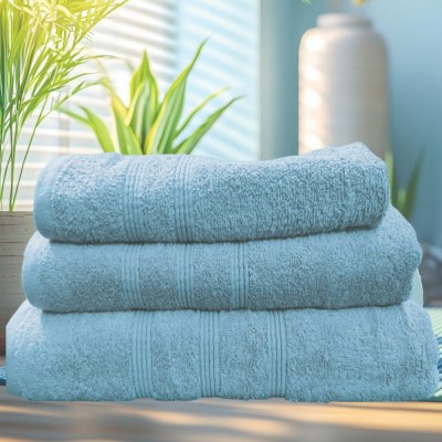 Set 3 prosoape baie Valentini Bianco TM900A/3/2135 Aqua foto