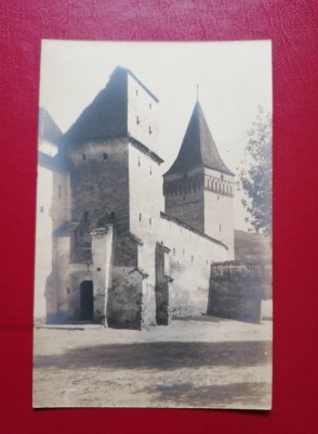 Cetatea bisericei Mosna foto