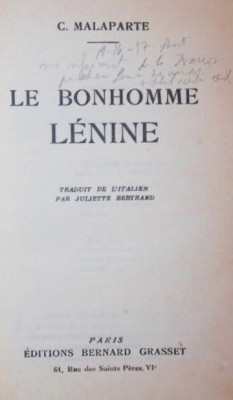 LE BONHOMME LENINE foto